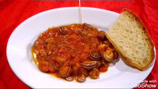 Ricettario della nonna  Lumache al sughetto di pomodoro cucina veloce [upl. by Coombs]