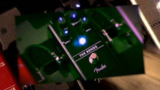 Fender THE BENDS compressor pedal demo with Humbuckers amp Princeton Reverb [upl. by Elohcin371]