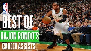 Best Rajon Rondo Career Assists [upl. by Aihtiekal]