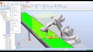 How to Create Conveyor Tracking in RobotStudio [upl. by Leonanie]