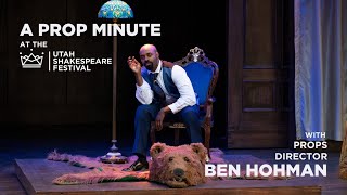 A Prop Minute with Ben Hohman  The Winters Tale Bear Rug [upl. by Auric676]