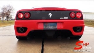 SHP Ferrari 360 Modena Turbo ProEFI 650 rwhp  10psi Engine Dyno Tuning Houston [upl. by Peh208]