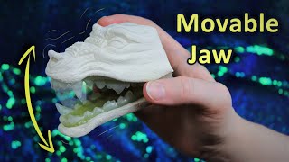 How To Make Posable JAWS For ARTDOLLS  Beginner ArtDoll Tutorial [upl. by Nosretep348]