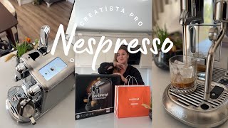 NESPRESSO CREATİSTA PRO  KAHVE MAKİNEMİZİ BİRLİKTE DENEYELİM  HANGİ KAHVE MAKİNESİ [upl. by Sackville]