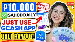 JUST OPEN GCASH APP KIKITA NA PER DAY P10000 FREE GCASH PAYOUT  SUPER BASIC WALANG PAGOD [upl. by Yt]