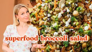 Superfood Broccoli Salad  from The Ambitious Kitchen Cookbook [upl. by Anaiviv]