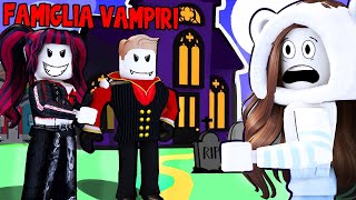 VENGO ADOTTATA DA UNA FAMIGLIA DI VAMPIRI SU ROBLOX ADOPT ME [upl. by Dorry745]