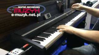 Korg SP170 demo 1  test na EMUZYKnetpl [upl. by Boothman]