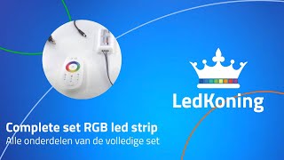 Complete set RGB led strip [upl. by Kline718]