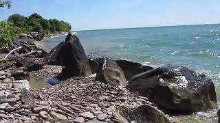 Pelee Island  south shore sounds [upl. by Nylakcaj949]