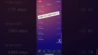 how to cash out on sweatcoin app [upl. by Aseela]