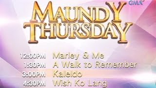 Holy Thursday movie marathon [upl. by Melonie233]