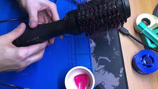 one step hair dryer and styler 3 в 1 розбірка [upl. by Tranquada]