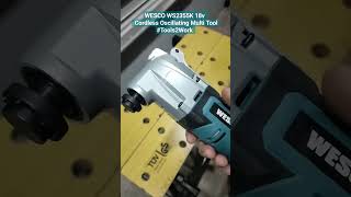 Oscillating Multi Tool Best for Wood Metal and Plastic Plunge Cutting Sanding Tools2Work tools [upl. by Ellerrad]