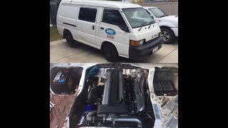 1JZ in Mitsubishi L300 Van Sleeper JZL300 [upl. by Weaks]