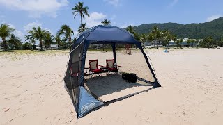 Viva momentos inesquecíveis com o Gazebo Skyshade 3x3 Coleman [upl. by Marmaduke]