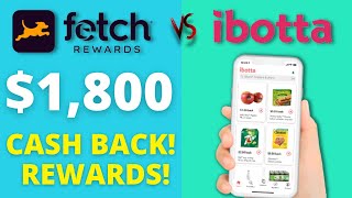 Fetch vs Ibotta Which is the BEST Cash Back Reward App [upl. by Rozanne]