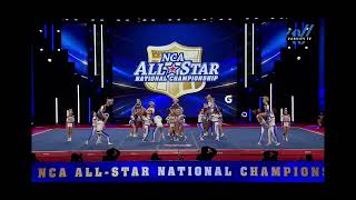 NCA ALLSTAR NATIONALS Stingray AllStars Steel routine stopped DAY 1 [upl. by Sik195]