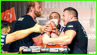 Arm Wrestling Super Match 2021 Ermes Gasparini vs Matt Mask [upl. by Wilkins]