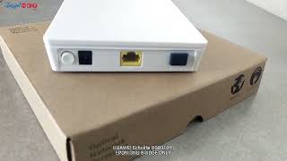 HUAWEI Echolife HG8310M EPON ONU BRIDGE ONLY [upl. by Winfred]