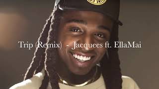 Jacquees  Trip Remix official Lyrics Video [upl. by Aniraz861]