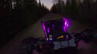 CanAm Renegade XMR 1000 sunset ride [upl. by Ssyla807]