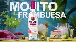 How To Mojito Razz  Bacardi México [upl. by Drofkcor]