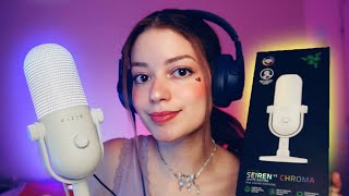 ASMR  On teste un micro intense pour les chuchotements  razer seiren v3 [upl. by Anohsal361]