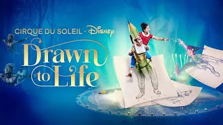 Drawn to Life Cirque du Soleil Highlight Reel Disney Springs Walt Disney World Resort Orlando [upl. by Sharona96]