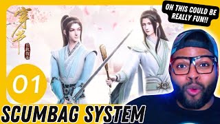 Scumbag System 穿书自救指南  Episode 1  REACTION [upl. by Durer]