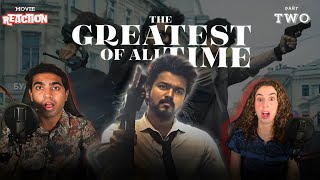 The GOAT Tamil Movie Reaction  Part 23  Thalapathy Vijay  Venkat Prabhu  Yuvan Shankar Raja [upl. by Cassandry]