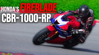 2024 Honda CBR1000RRR SP Fireblade review  new ‘Blade track test from Portimão [upl. by Einaoj]