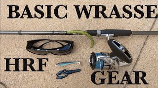 LURE FISHING FOR WRASSE UK  HRF Wrasse Fishing Tackle [upl. by Adnowal]