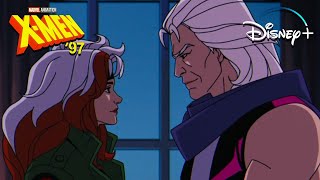 XMen 97 S1E02  Rogue and Magneto Had 🔞 😮  Disney [upl. by Akaenahs]