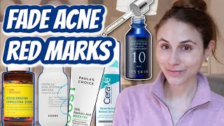 Best products to FADE POST ACNE RED MARKS PIE Dr Dray [upl. by Nnaes]