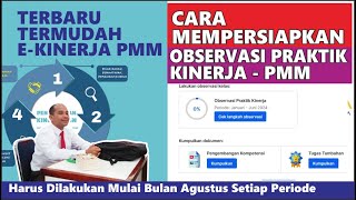 Cara Mempersiapkan Observasi Kelas Praktik Kinerja Guru di PMM Periode Semester 1 Juli Desember [upl. by Pamella]