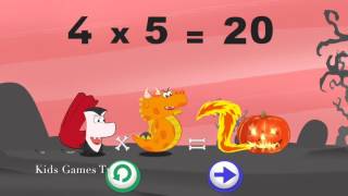 Mathemagics Multiplication  Learn MULTIPLICATION TABLES  Number Four [upl. by Drusy]