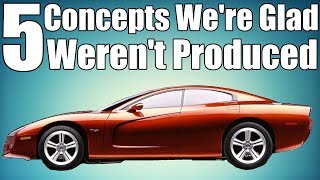 5 Concept Cars Were Glad Werent Produced [upl. by Bruis]