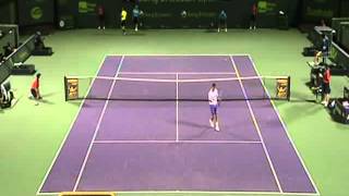 R Štěpánek vs F Gonzalez Miami 2009 [upl. by Brenton305]