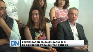 Presentaron el calendario 2024 de bomberos para juntar fondos [upl. by Chaim]