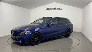 MercedesBenz C Class 20 C300d AMG Line Premium Plus GTronic Euro 6 ss 5dr [upl. by Nugesulo]