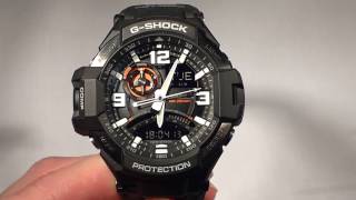 Casio GShock GA1000 Hands On Functions Demo Not review or unboxing GShock GA1000 [upl. by Natalia]