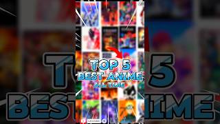 Top 5 Best Anime All Time 📌shorts anime [upl. by Eceinej]