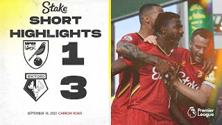 Norwich City 13 Watford  Short Highlights [upl. by Christopher677]