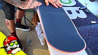 How to Install Grip Tape Like a Friggin Pro [upl. by Kendell]