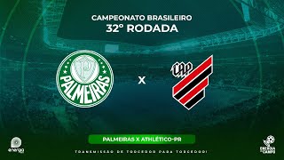 PALMEIRAS X ATHLETICOPR  04112023  BRASILEIRÃO  AO VIVO [upl. by Eelessej]