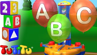 Impara linglese per i bambini  Alfabeto in Inglese  ABC Balloon Machine  TuTiTu prescolastico [upl. by Mat493]