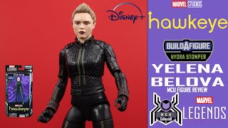 Marvel Legends YELENA BELOVA Hawkeye Disney Hydra Stomper BAF Wave MCU Figure Review [upl. by Othilia488]