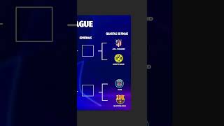 Simulei as quartas de finais da UEFA Champions League Parte 1 [upl. by Toiboid]