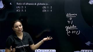 Ratio of albumin ampamp globulin is [upl. by Gilba]